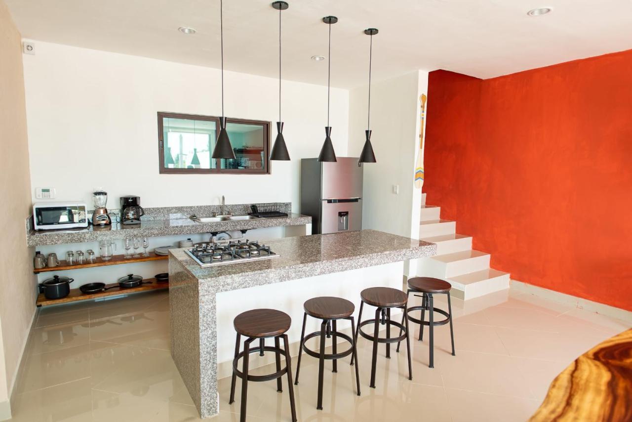 97982 New Modern Villa, Private Pool, High Internet Speed, 2 Blocks From The Beach Chicxulub Exterior photo